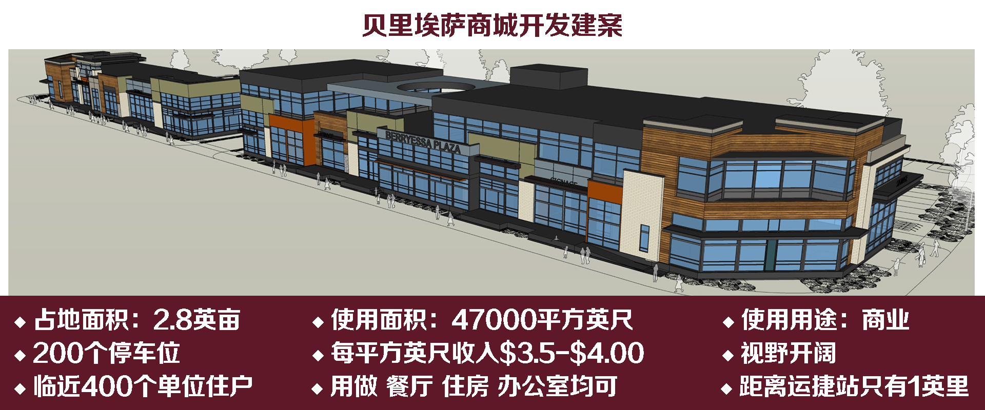 圣荷西，貝里埃薩商城開發(fā)建案，項目簡介