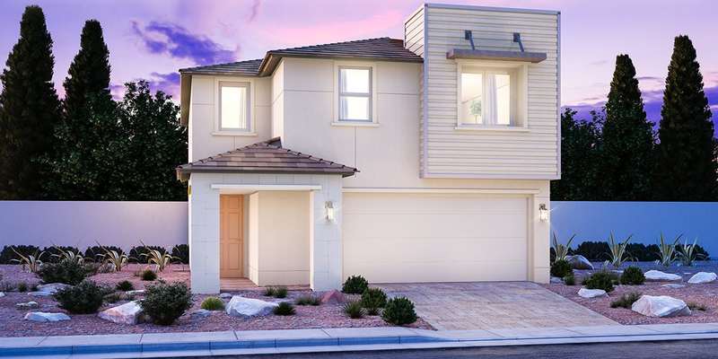 拉斯维加斯“喜登岭” 全新独立屋,俯晗拉斯维加斯全景（N-013）