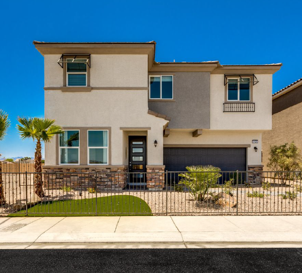 北拉斯维加斯北岭社区，全新独栋别墅，探索和谐家庭（N-021）