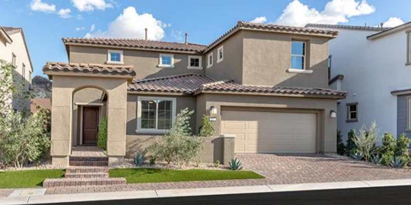  拉斯維加斯，阿尔塔菲奥雷社区，全新独立别墅，售价从$40万起（N-027）