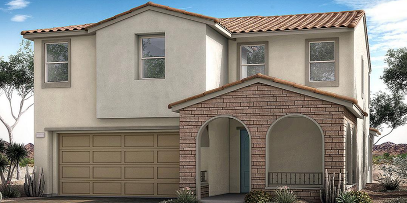 拉斯維加斯，水晶峡谷，全新一线独立别墅。一望无际的美丽风景，售价$45万起（N-030）