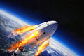 落地成棺：SpaceX星舰火箭SN10在火星落地8分钟后原地爆炸
