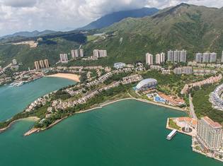 香港，愉景湾豪华顶层复式公寓，可欣赏中环海景，售价HK$18,000,000