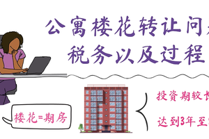 公寓樓花轉讓問題：稅務以及過程