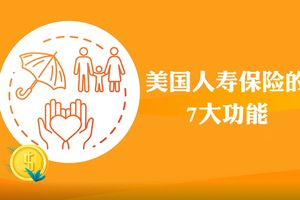 美國人壽保險的7大功能(一）