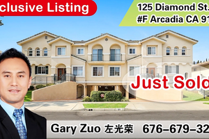 房源介紹：125 Diamond St. #F Arcadia CA 91006