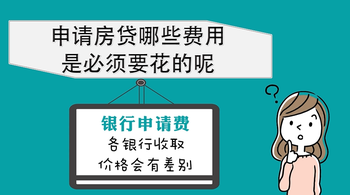 申請房貸，哪些費用是必須要花的呢？