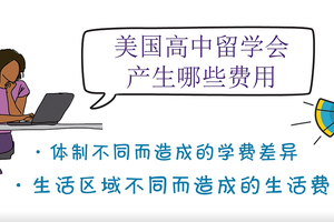 美國高中留學會產生哪些費用
