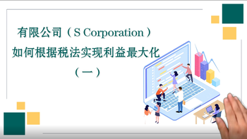 有限公司（S Corporation）: 如何根據(jù)稅法實(shí)現(xiàn)利益最大化 （一）