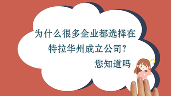 為什么很多企業(yè)都選擇在特拉華州成立公司？您知道嗎？