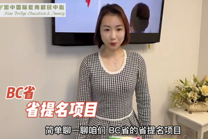 BC省提名項(xiàng)目