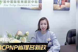 最新的BCPNP省提名新政