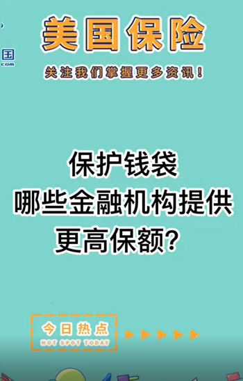 保護(hù)錢袋， 哪些金融機(jī)構(gòu)提供更高保額？