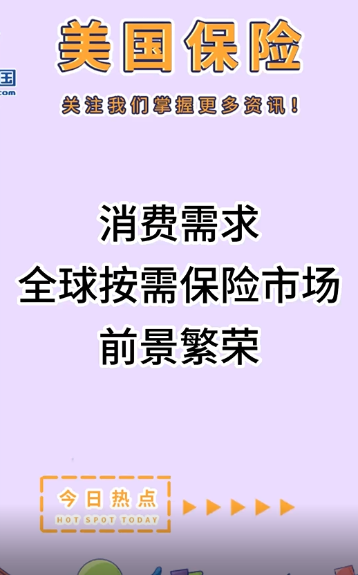 消費(fèi)需求：全球按需保險(xiǎn)市場(chǎng)前景繁榮