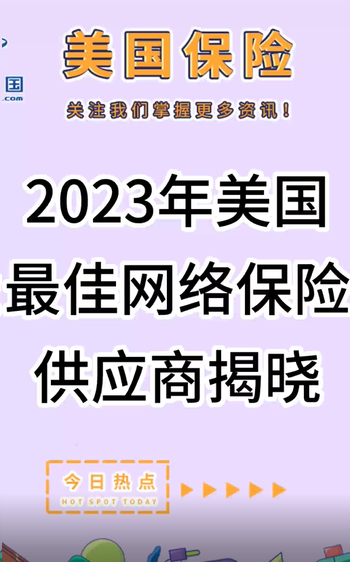 2023年美國(guó)最佳網(wǎng)絡(luò)保險(xiǎn)供應(yīng)商揭曉