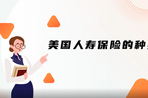 美國人壽保險的種類