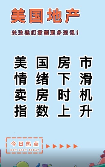 美國房市情緒下滑，賣房時機指數(shù)上升