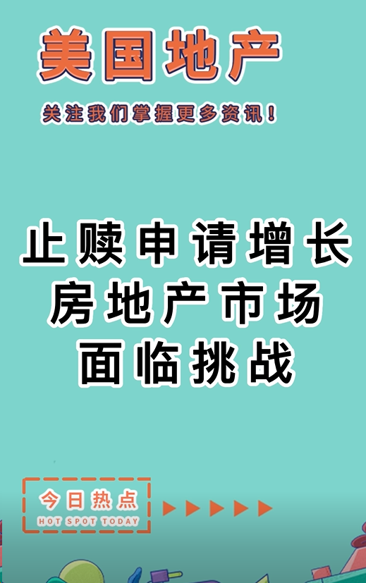 止贖申請增長，房地產(chǎn)市場面臨挑戰(zhàn)