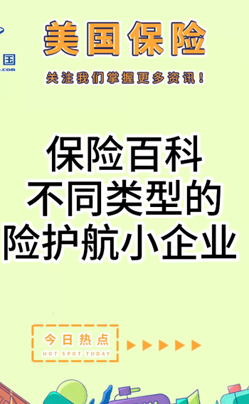 保险百科：不同类型的险护航小企业 