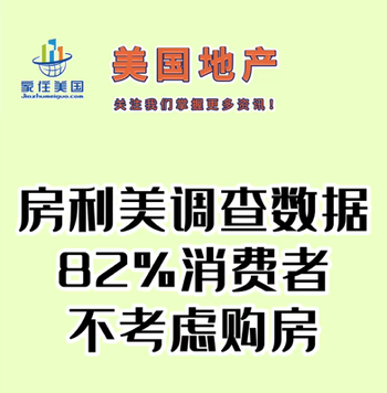 房利美調(diào)查數(shù)據(jù)： 82%消費(fèi)者不考慮購房