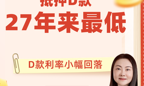 抵押贷款需求降至27年来最低点！
