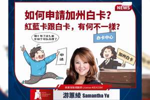 如何申請加州白卡？紅藍卡跟白卡，有何不一樣？