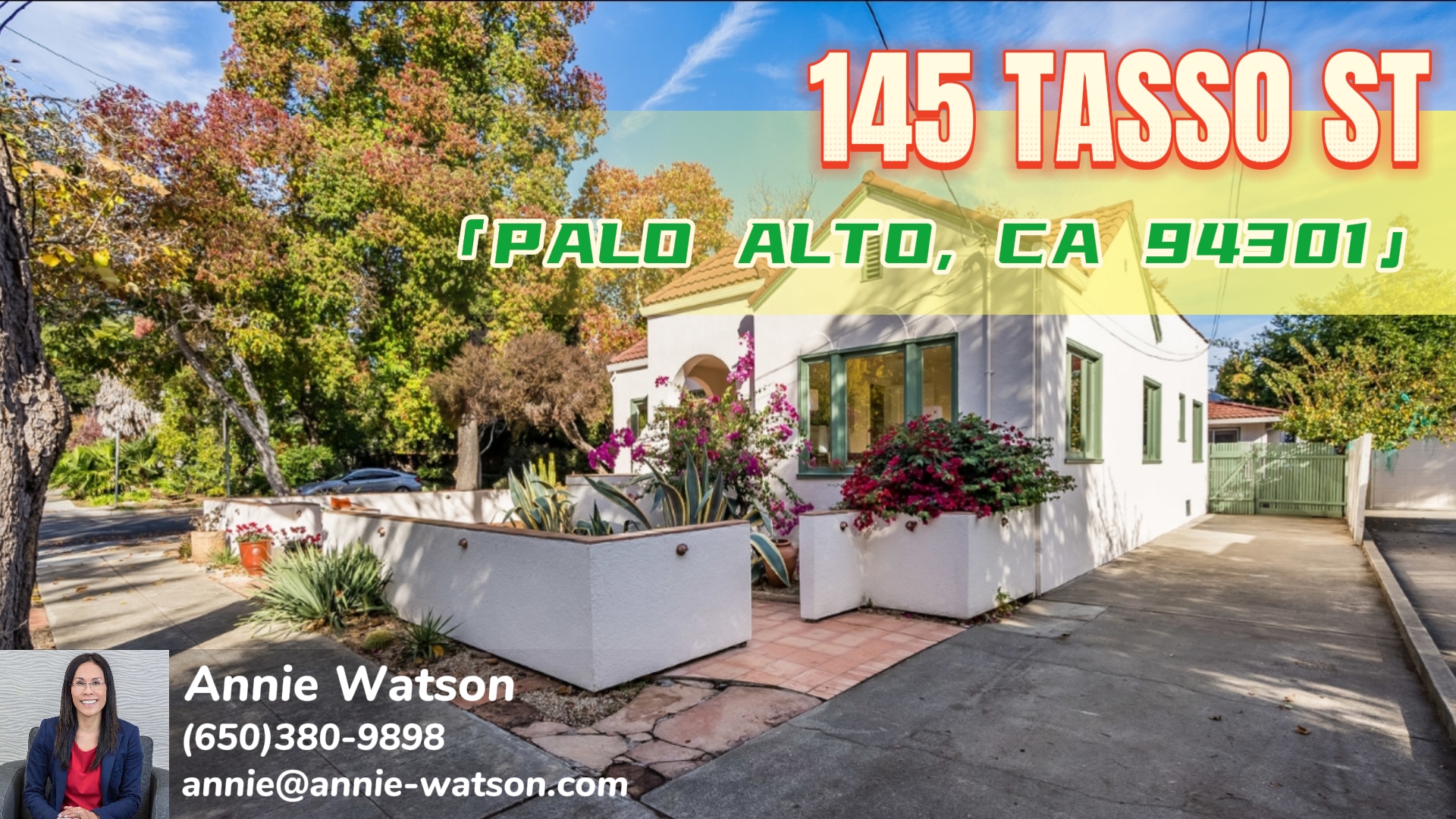 美國豪宅145 TASSO ST PALO ALTO, CA 94301