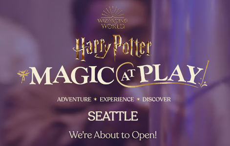 全新的欧洲风格圣诞村和哈利波特魔法展都要来西雅图啦！