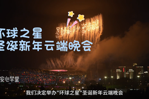  環球之星”全球華人“繽紛圣誕·歡聚新年”云端晚會