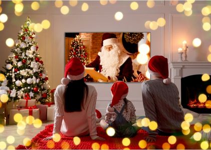  圣诞节，和孩子一起窝在沙发看电影吧！