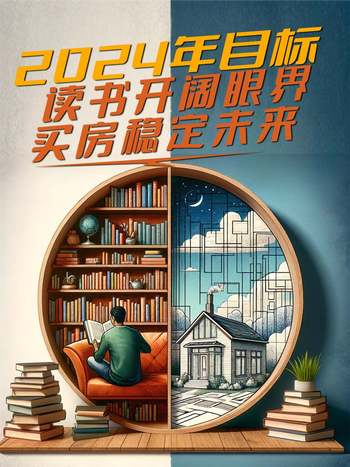 2024年目標：讀書開闊眼界，買房穩(wěn)定未來