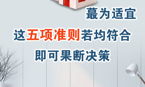 在美国何时購蕞为适宜？这五项准则若均符合，即可果断决策。