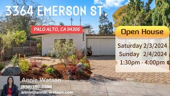 3364 EMERSON ST. PALO ALTO, CA 94306