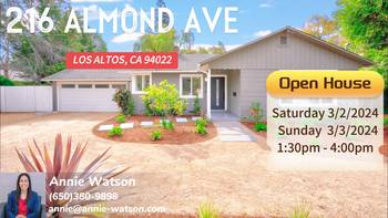 216 ALMOND AVE LOS ALTOS, CA 94022