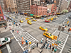 4月20日纽约53条主要街道禁止车辆通行……