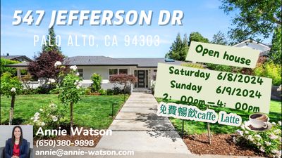 547 JEFFERSON DR PALO ALTO, CA 94303