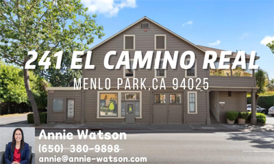 241 EL CAMINO REAL MENLO PARK, CA 94025