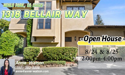 1318 BELLAIR WAY MENLO PARK, CA 94025