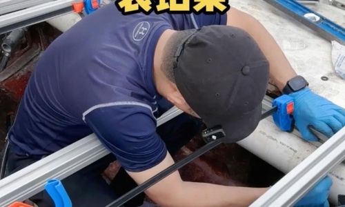 修船油箱第三步：裝鋁梁
