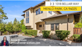 1318 BELLAIR WAY MENLO PARK, CA 94025