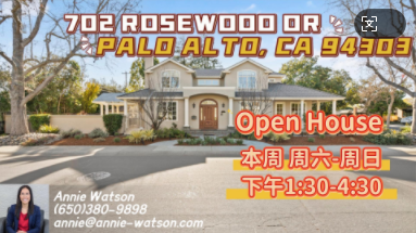 702 ROSEWOOD DR PALO ALTO, CA 94303