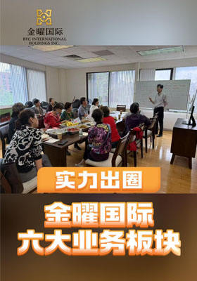 金曜国际六大业务板块，实力出圈