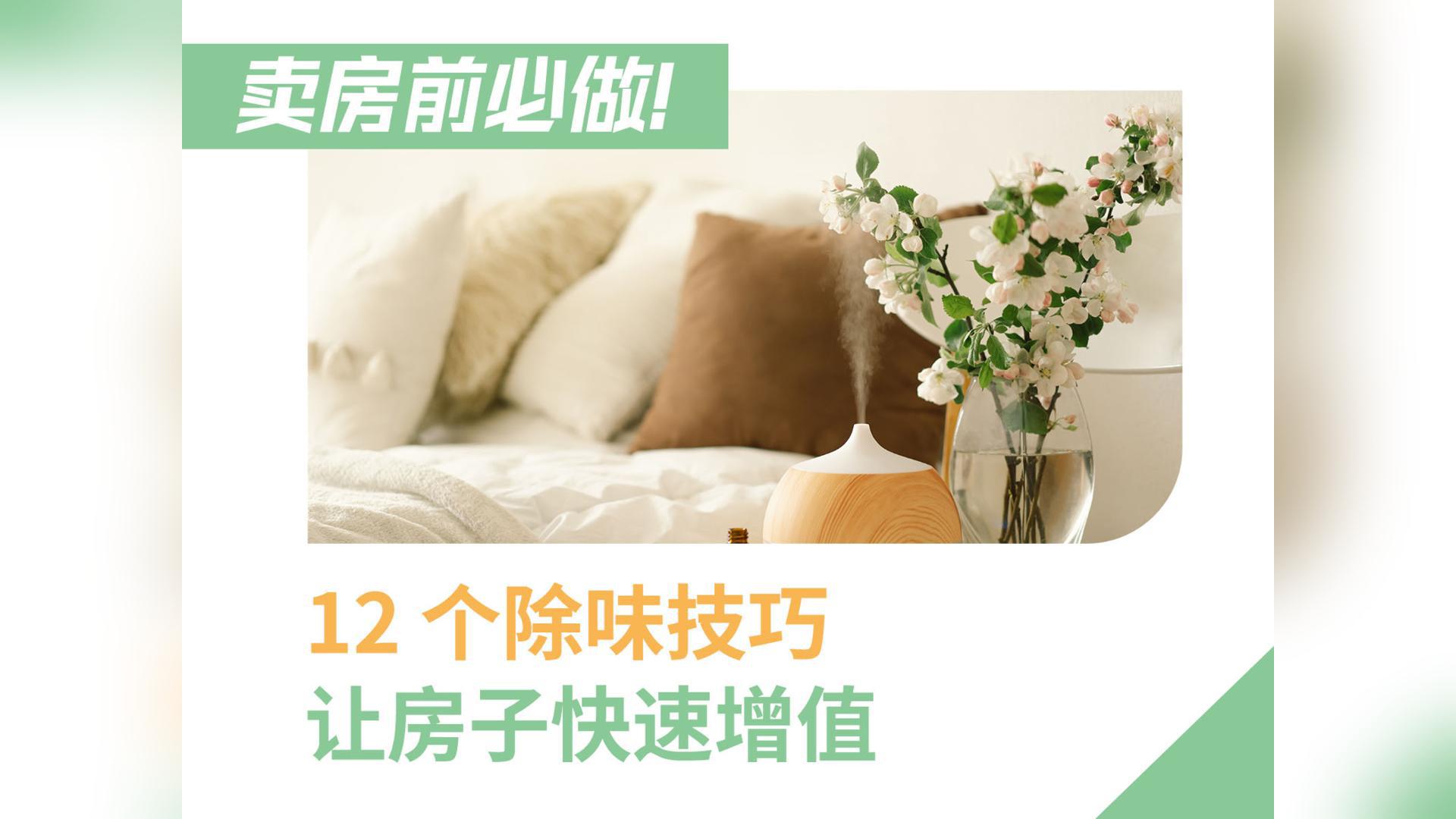 卖房前必做！12 个除味技巧让房子快速增值
