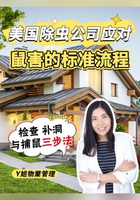 美國除蟲公司應對鼠害的標準流程：檢查、補洞與捕鼠三步法