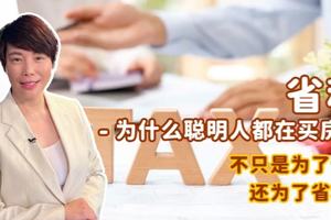 省税 - 为什么聪明人都在买房？不只是为了住，还为了省税！