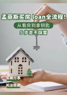 孟菲斯买房貸款全流程！从看房到拿钥匙，5 步走不踩雷