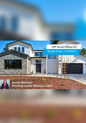 955 Monte Rosa Dr，Menlo Park, CA 94025