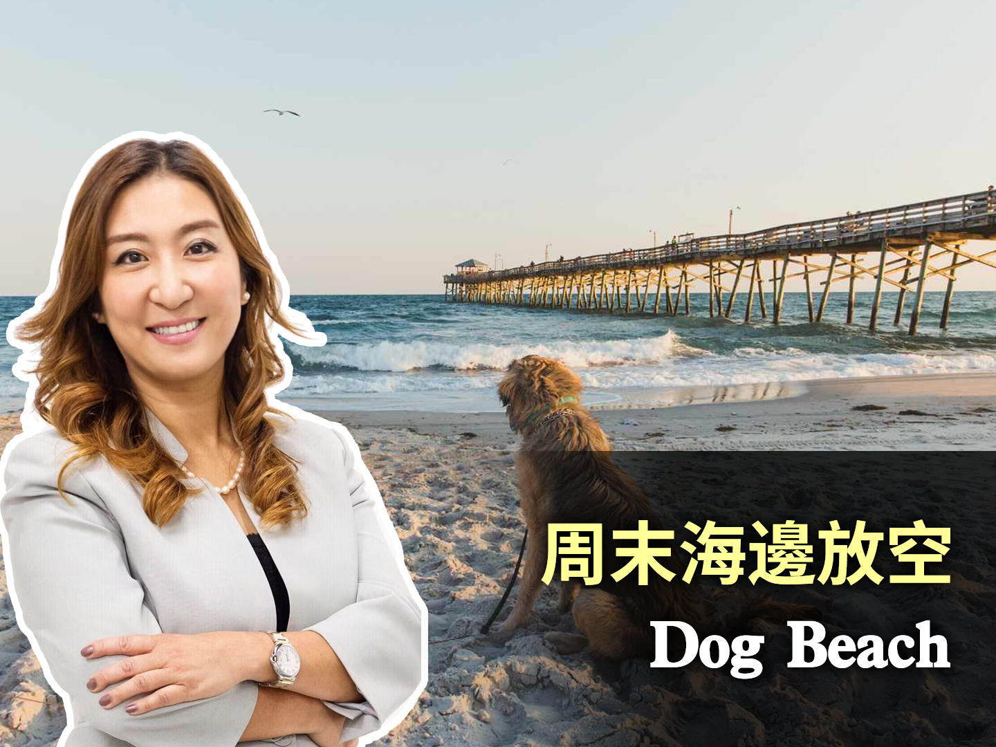 周末海邊放空DogBeach