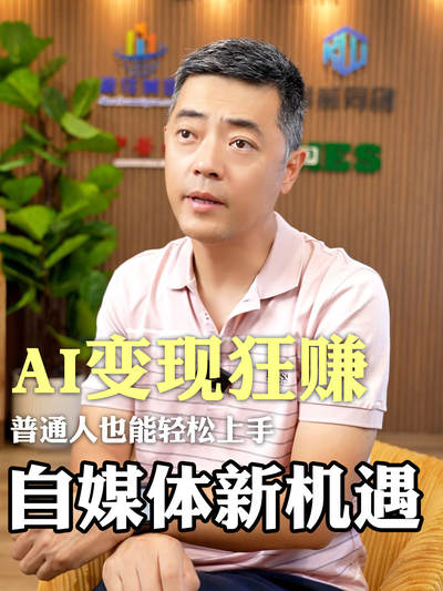 AI变现狂赚,自媒体新机遇