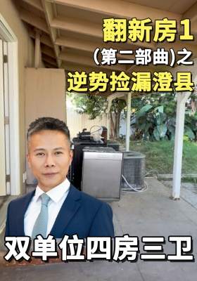 翻新房1 (第二部曲)之逆势捡漏澄县：双单位四房三卫